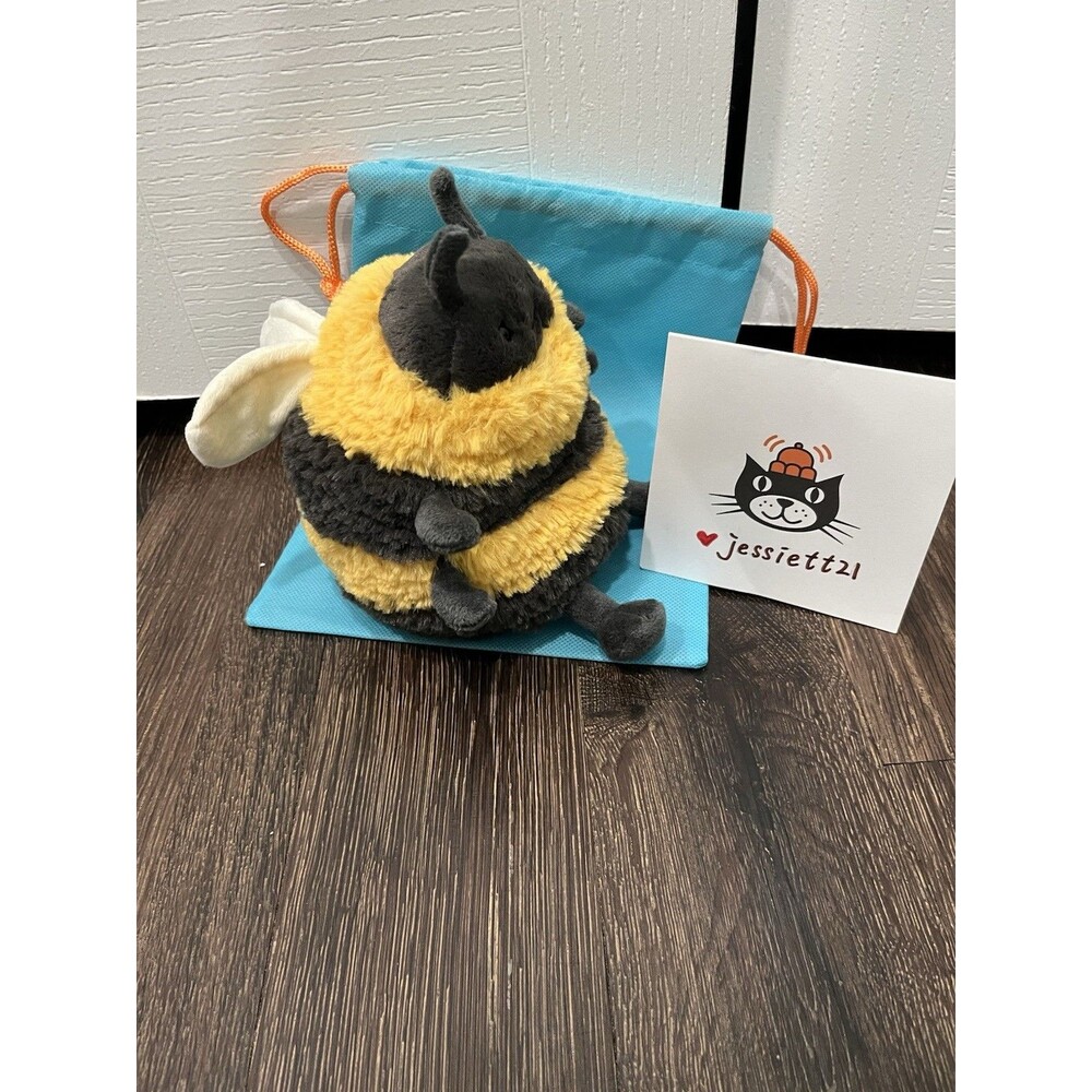 Jellycat Albee Bee Toy Plush Gift 100% Authentic NWT US SHIP FAST - Picture 4 of 9